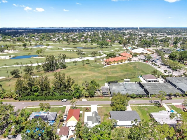 1005 45th St W, Bradenton, FL 34209 - aerial perspective of suburban area with a large body of water and a golf club