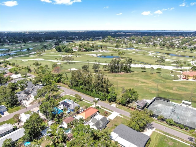 1005 45th St W, Bradenton, FL 34209 - aerial view of residential area with a large body of water and a golf course