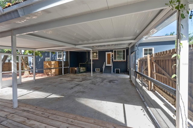 2819 N Central Ave, Tampa, FL 33602 - view of patio / terrace featuring a carport and a gate