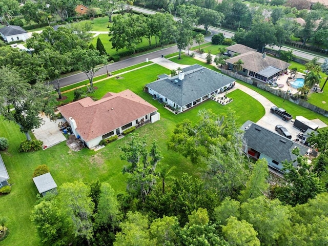 1015 Hastings Ct, Lutz, FL 33548 - aerial perspective of suburban area
