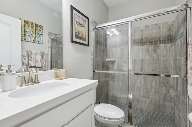12004 Cinnamon Fern Dr, Riverview, FL 33579 - bathroom featuring vanity and a shower stall