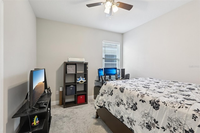 12004 Cinnamon Fern Dr, Riverview, FL 33579 - carpeted bedroom with baseboards and ceiling fan