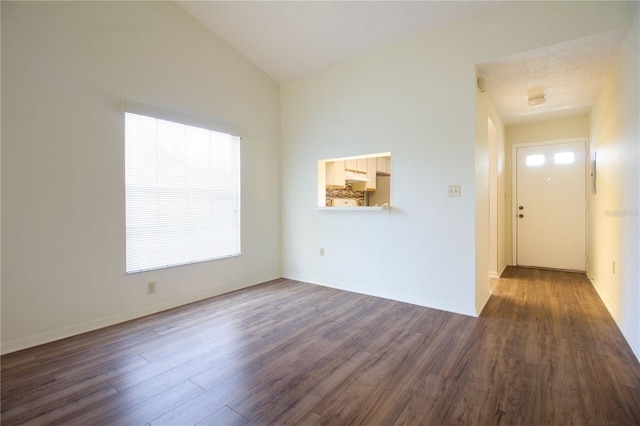 2400 Winding Creek Blvd Unit Bldg18A # 210, Clearwater, FL 33761 - empty room with dark wood-style flooring and baseboards