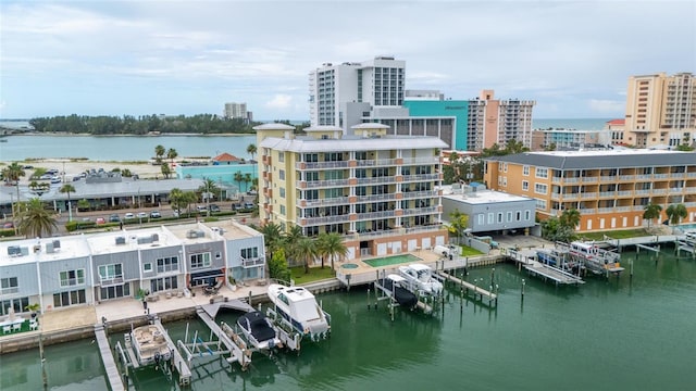 706 Bayway Blvd Unit 503, Clearwater, FL 33767 - view of urban area featuring a nearby body of water