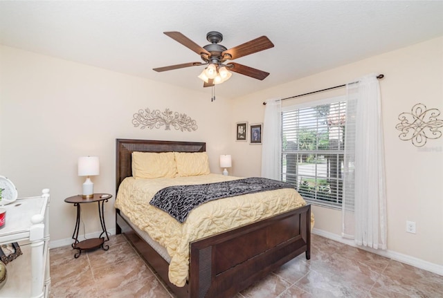 13194 Royal Pines Ave, Riverview, FL 33579 - bedroom with baseboards and ceiling fan