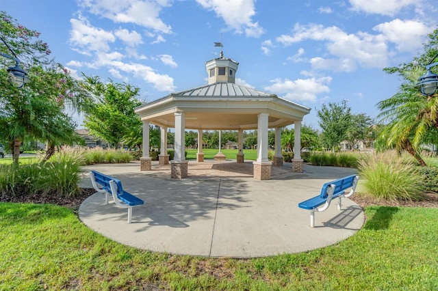 13194 Royal Pines Ave, Riverview, FL 33579 - view of property's community with a gazebo and a yard