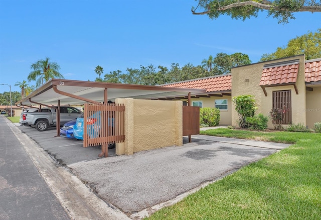 1701 Pinehurst Rd Unit 33E, Dunedin, FL 34698 - view of covered parking lot