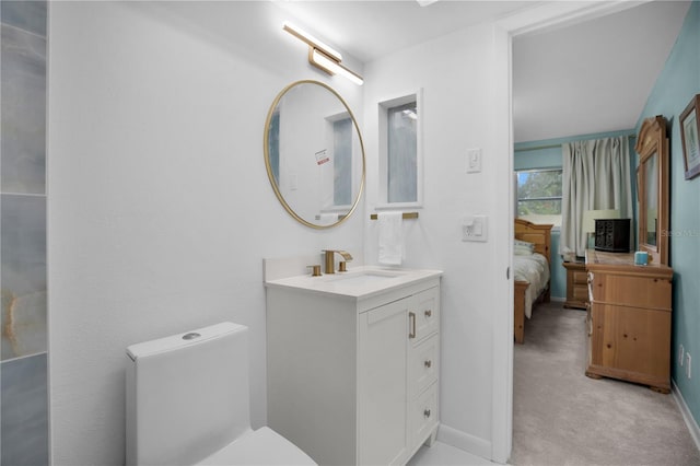 1701 Pinehurst Rd Unit 33E, Dunedin, FL 34698 - ensuite bathroom featuring vanity and toilet