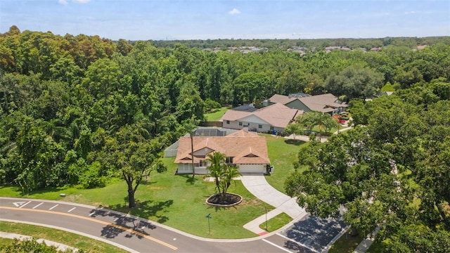 3509 Country Creek Ln, Valrico, FL 33596 - bird's eye view of a forest