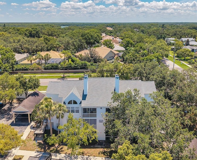 3301 Haviland Ct Unit 301, Palm Harbor, FL 34684 - view from above of property featuring a forest