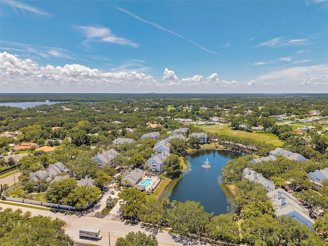 3301 Haviland Ct Unit 301, Palm Harbor, FL 34684 - aerial perspective of suburban area with a large body of water