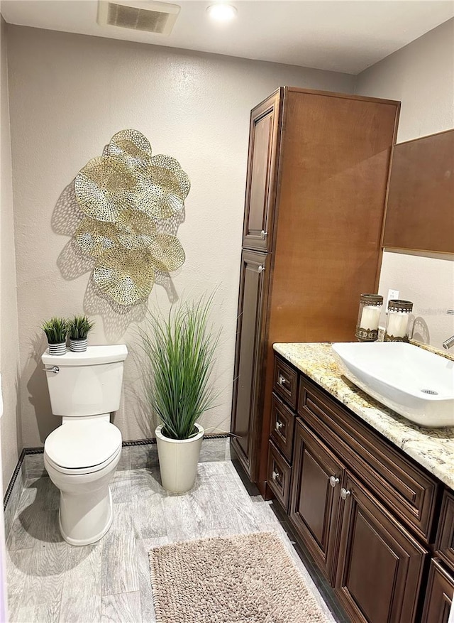 20111 County Line Rd, Lutz, FL 33558 - bathroom featuring vanity and toilet