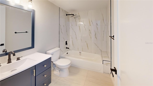 3232 Lake Pine Way E Unit A2, Tarpon Springs, FL 34688 - bathroom featuring vanity and washtub / shower combination