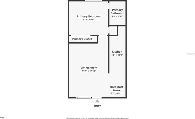 1301 S Howard Ave Unit A9, Tampa, FL 33606 - view of room layout