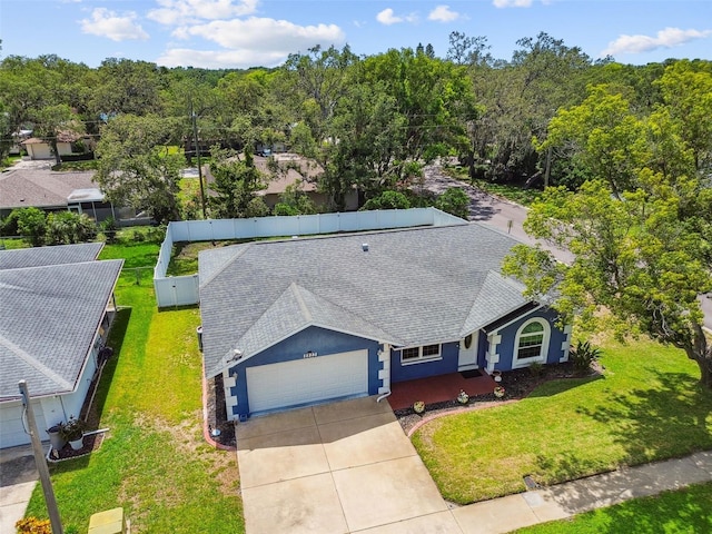 8823 Aruba Ln, Port Richey, FL 34668 - view from above of property