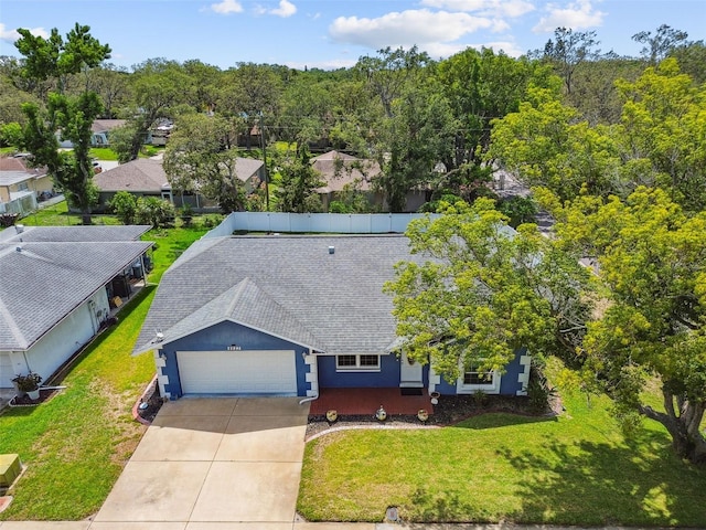 8823 Aruba Ln, Port Richey, FL 34668 - view from above of property