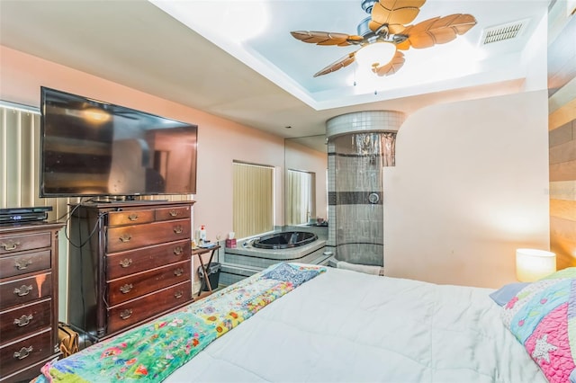 2199 Blue Tern Dr, Palm Harbor, FL 34683 - bedroom with a raised ceiling