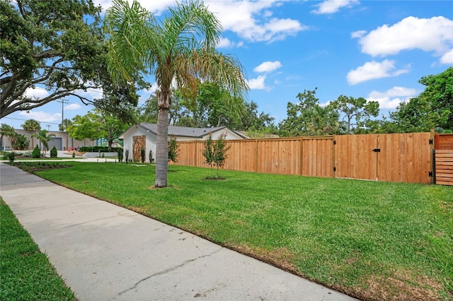 1707 Solon Ave, Dunedin, FL 34698 - view of yard with a gate