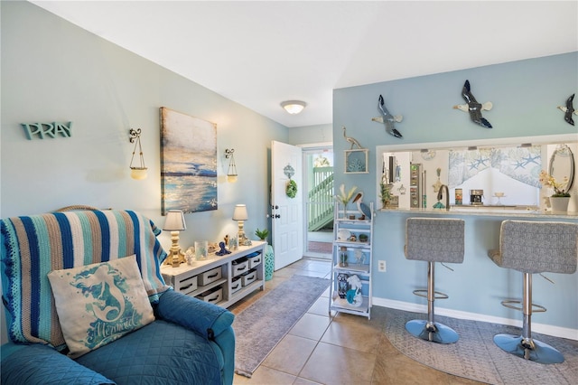 5725 Pelican Pointe Dr Unit 1, Sebastian, FL 32958 - living area featuring tile patterned floors