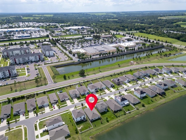 7774 Sail Clover Ln, Zephyrhills, FL 33540 - view of property location with a large body of water and nearby suburban area