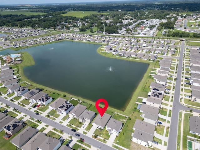 7774 Sail Clover Ln, Zephyrhills, FL 33540 - view of property location with a nearby body of water and nearby suburban area