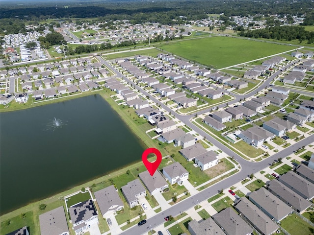 7774 Sail Clover Ln, Zephyrhills, FL 33540 - aerial overview of property's location with nearby suburban area