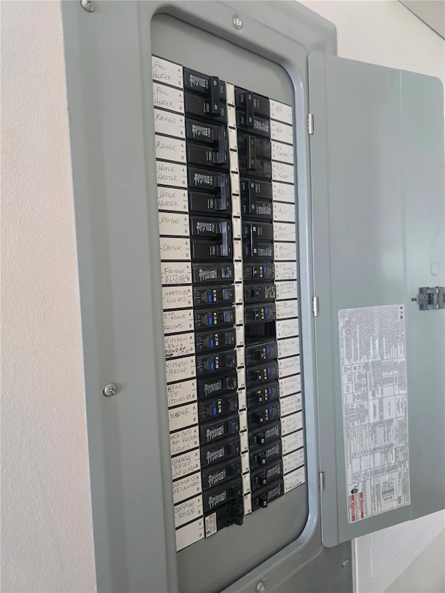 1626 Sea Breeze Dr, Tarpon Springs, FL 34689 - utility room with electric panel