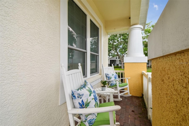 18203 Tivoli Ln, Lutz, FL 33558 - view of covered porch