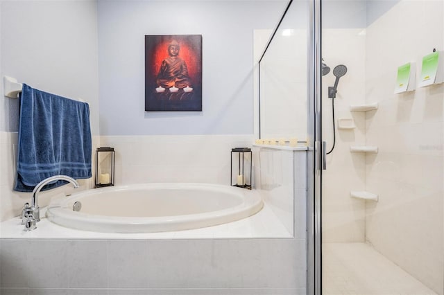 1031 Andrew Aviles Cir, Tampa, FL 33619 - bathroom with a bath and a stall shower