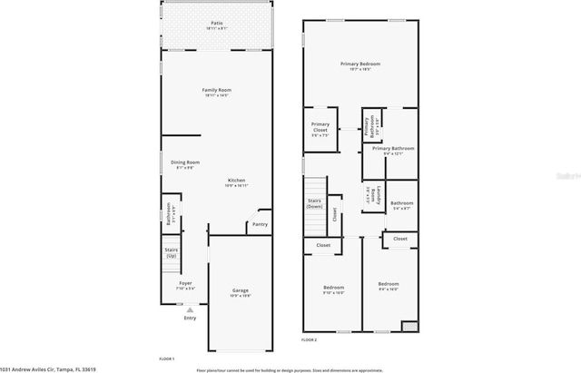1031 Andrew Aviles Cir, Tampa, FL 33619 - view of room layout