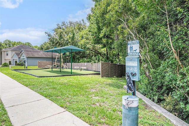 3443 Fyfield Ct, Land O Lakes, FL 34638 - view of yard