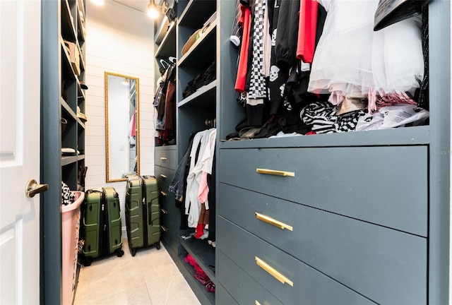 8050 Diablo Ct, Trinity, FL 34655 - spacious closet with light tile patterned floors