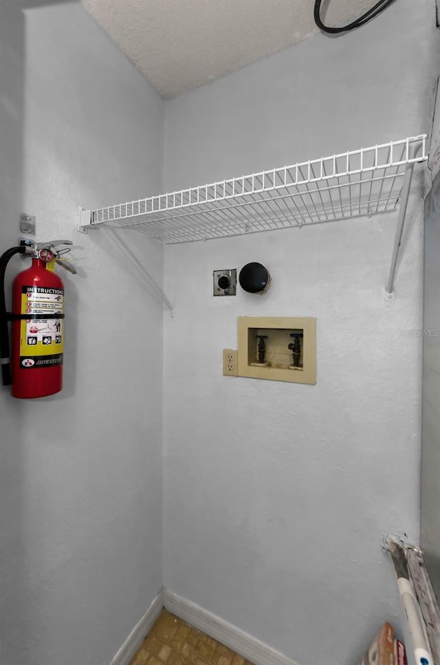 1902 Elaine Dr, Clearwater, FL 33760 - laundry area with hookup for an electric dryer and washer hookup