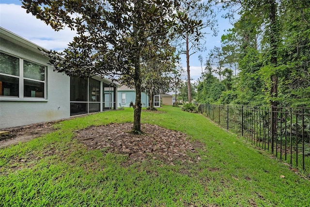 11220 Paradise Pointe Way, New Port Richey, FL 34654 - view of yard with a sunroom