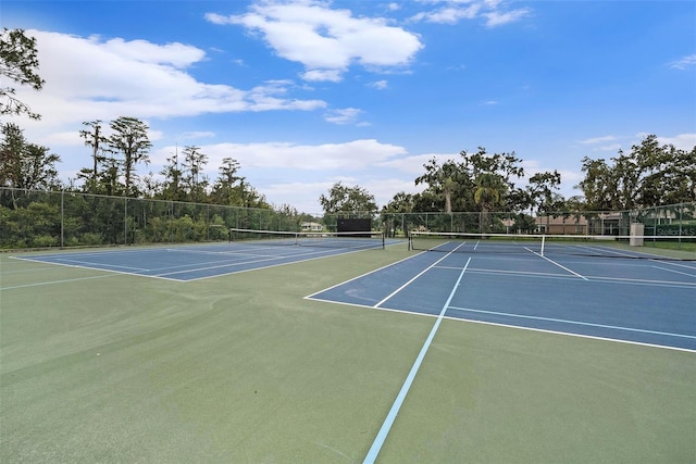 11220 Paradise Pointe Way, New Port Richey, FL 34654 - view of tennis court featuring community basketball court