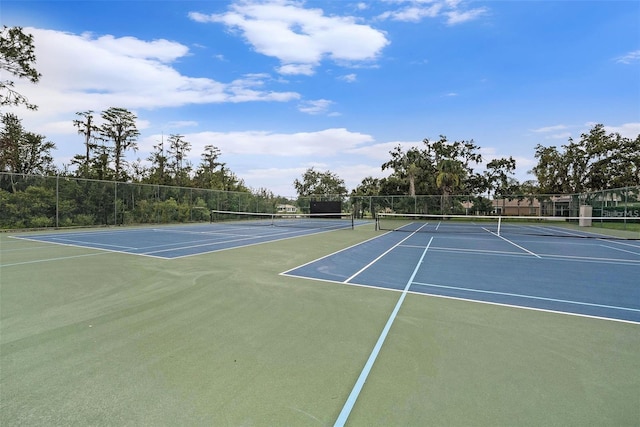 11220 Paradise Pointe Way, New Port Richey, FL 34654 - view of tennis court featuring community basketball court