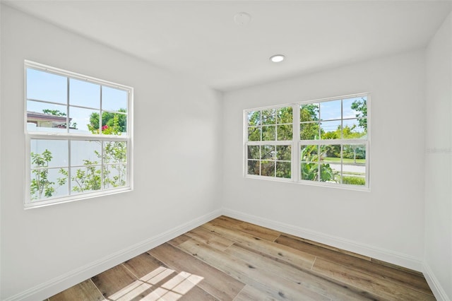 4704 W Fairview Hts, Tampa, FL 33616 - unfurnished room with plenty of natural light and light wood-type flooring