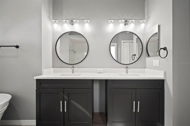 10101 Paddock Oaks Dr, Riverview, FL 33569 - full bathroom featuring double vanity