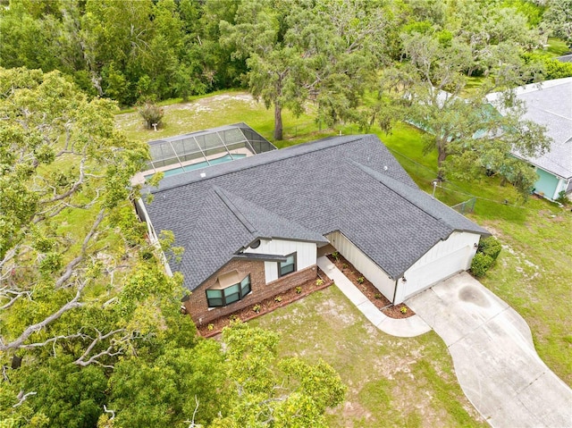 2141 Coachman Rd, Spring Hill, FL 34608 - aerial view of property and surrounding area