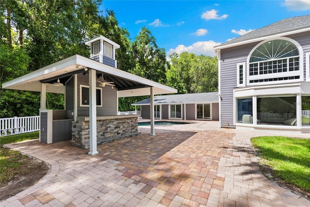 3663 Berger Rd, Lutz, FL 33548 - view of patio / terrace