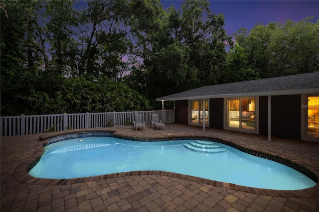 3663 Berger Rd, Lutz, FL 33548 - view of pool with a patio area