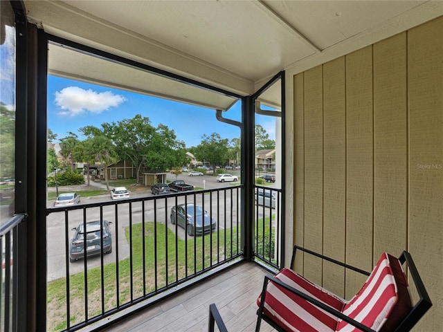 13285 Arbor Pointe Cir Unit 202, Tampa, FL 33617 - balcony with a residential view