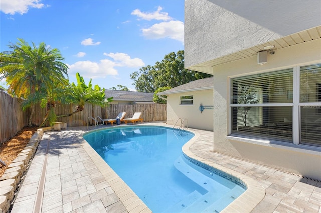 218 N Bay Hills Blvd, Safety Harbor, FL 34695 - view of pool with a fenced backyard and a patio