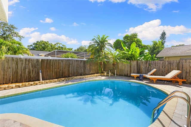 218 N Bay Hills Blvd, Safety Harbor, FL 34695 - view of pool with a fenced backyard
