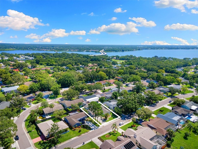 218 N Bay Hills Blvd, Safety Harbor, FL 34695 - aerial view of residential area featuring a large body of water