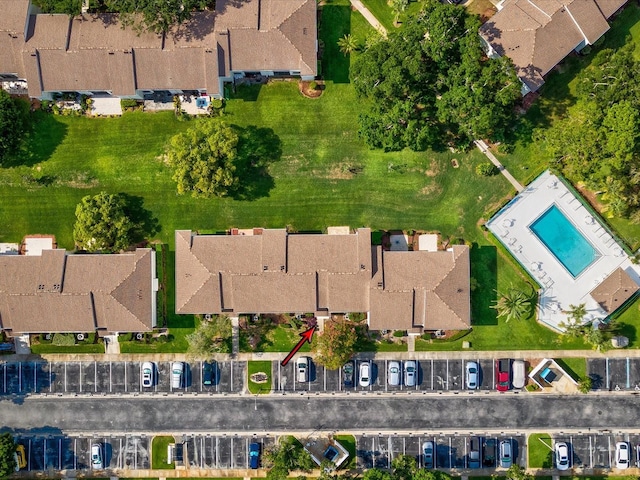 214 Meadow Ln Unit 214, Oldsmar, FL 34677 - aerial overview of property's location with a pool area