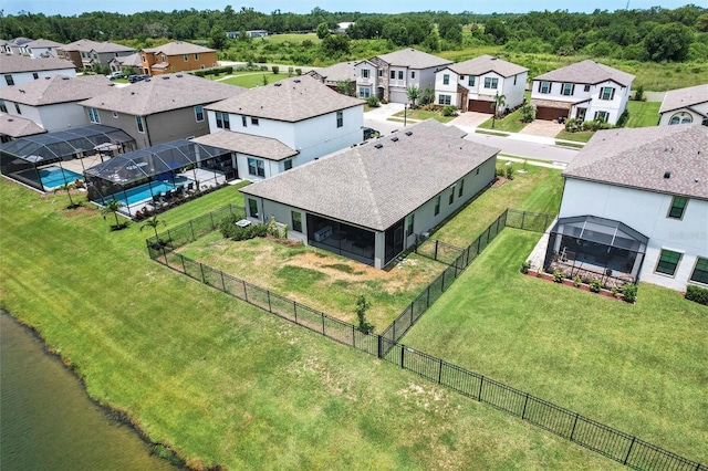 12646 Oak Hill Way, Parrish, FL 34219 - aerial view of residential area featuring a nearby body of water