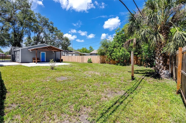 2859 38th Ave N, Saint Petersburg, FL 33713 - fenced backyard featuring a patio area