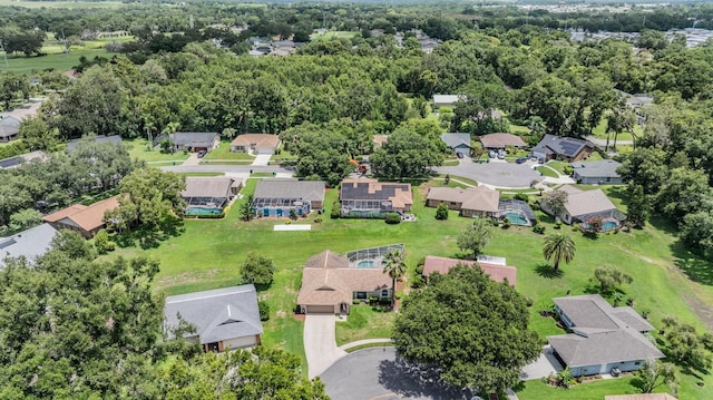 37147 Foxrun Pl, Zephyrhills, FL 33542 - aerial overview of property's location with nearby suburban area