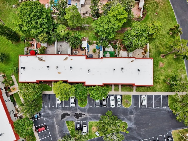 2700 Bayshore Blvd Unit 544, Dunedin, FL 34698 - aerial view of property and surrounding area featuring property boundaries highlighted